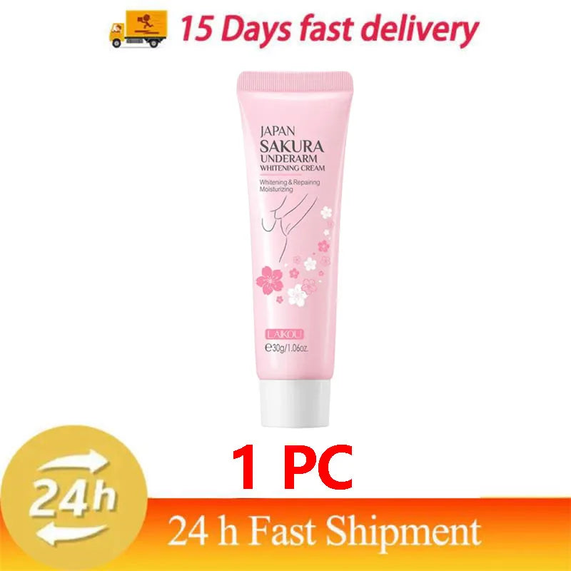 Whitening Cream For Dark Skin Armpit Thigh Inner Joint Lightening Intimate Area Underarm Body Care