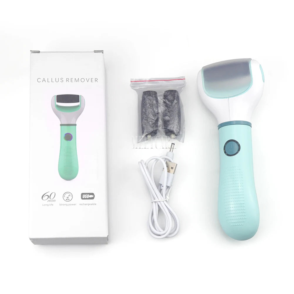 Wireless Electric Foot Grinder Smooth away calluses & cracks — fast! ? Waterproof ? Cordless &