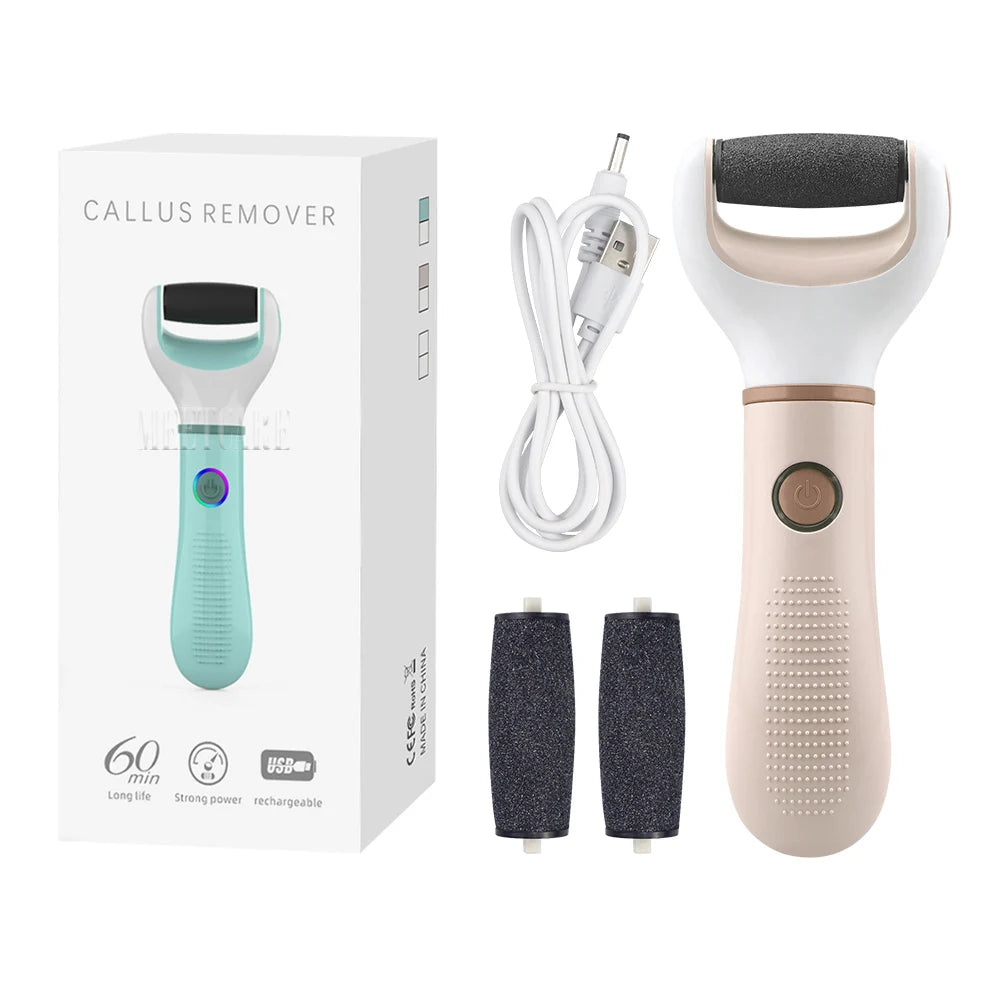 Wireless Electric Foot Grinder Smooth away calluses & cracks — fast! ? Waterproof ? Cordless &
