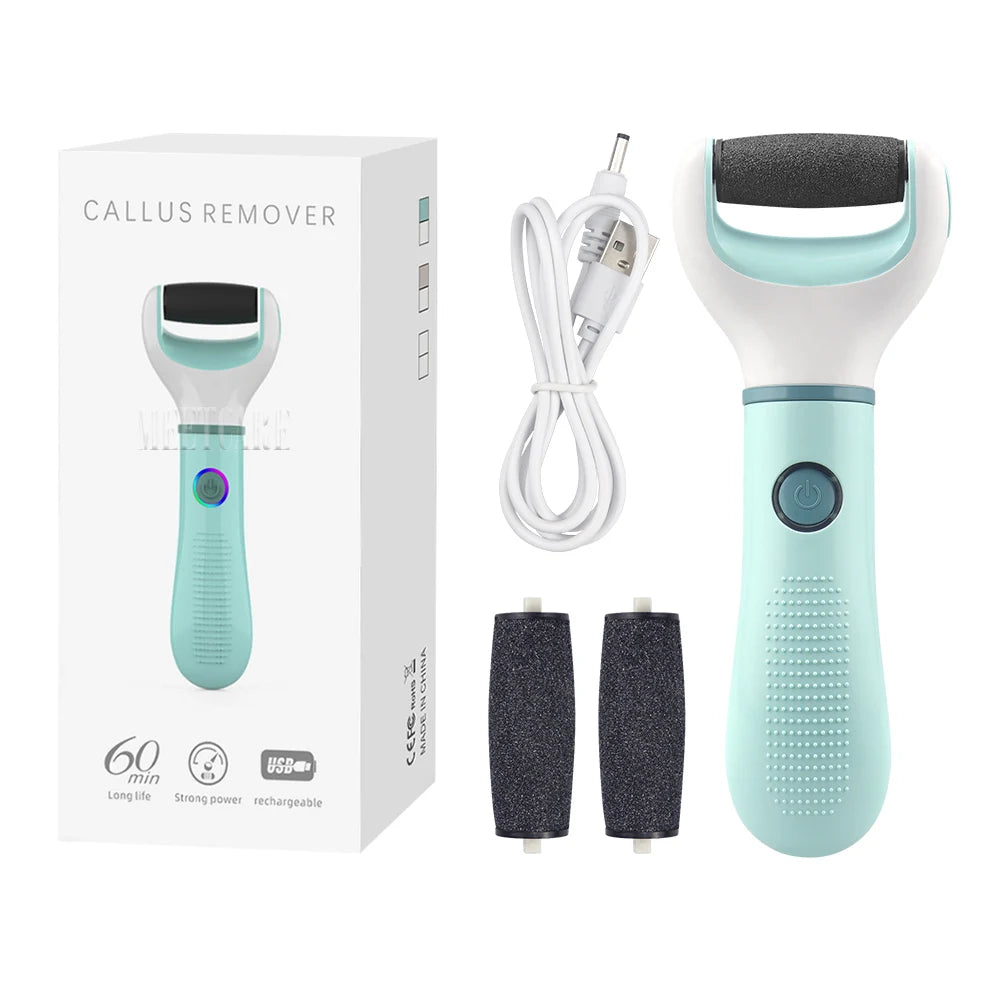 Wireless Electric Foot Grinder Smooth away calluses & cracks — fast! ? Waterproof ? Cordless &