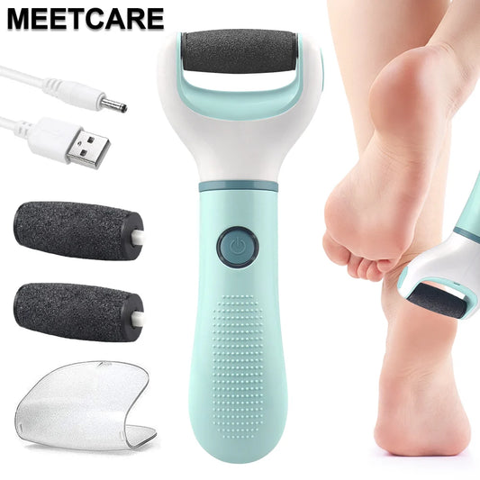 Wireless Electric Foot Grinder Smooth away calluses & cracks — fast! ? Waterproof ? Cordless &