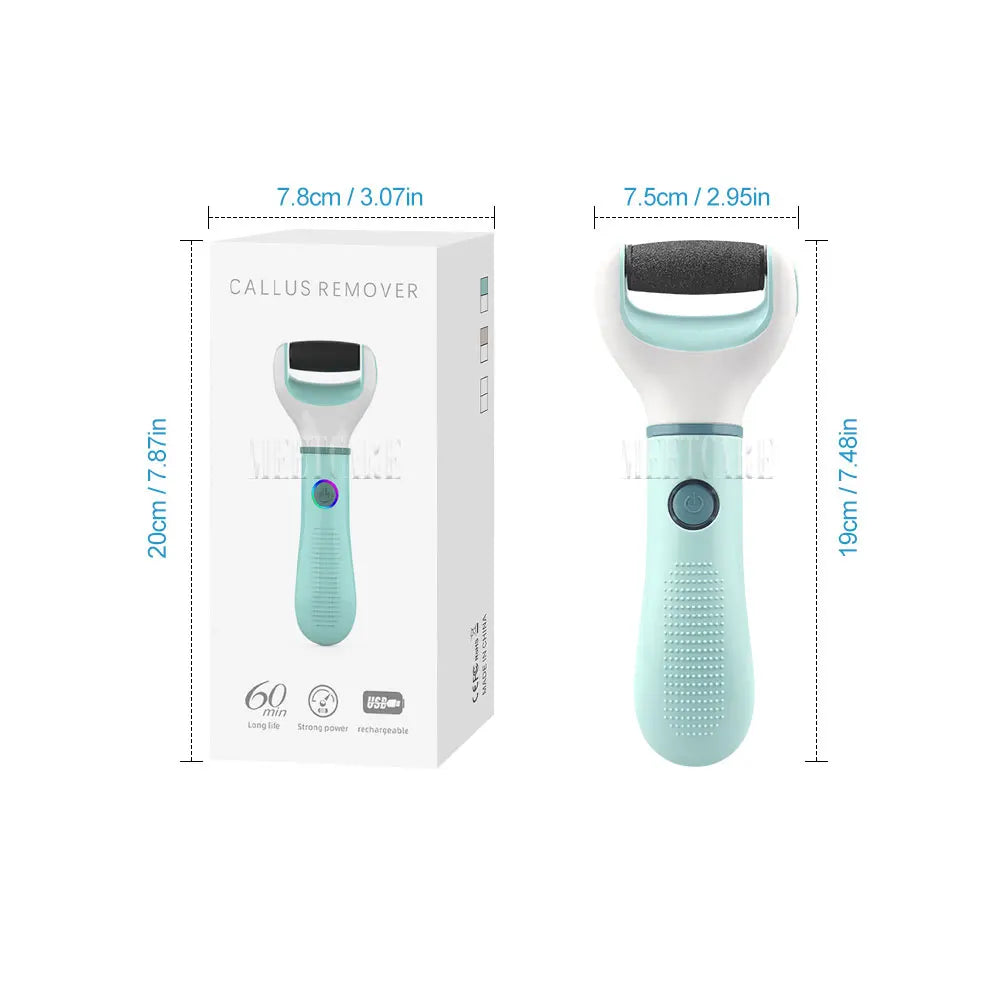 Wireless Electric Foot Grinder Smooth away calluses & cracks — fast! ? Waterproof ? Cordless &